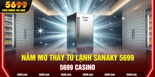 Nằm mơ thấy tủ đông Sanaky 5699 – Giải mã bí ẩn và con số may mắn!